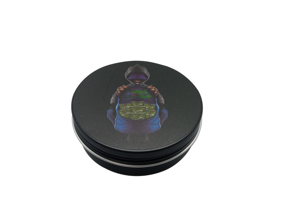 Papi's Secret Stash Papi Logo Herb Tin