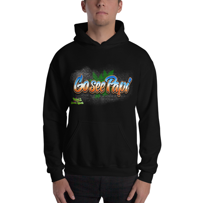 Go See Papi Unisex Hoodie Front Print