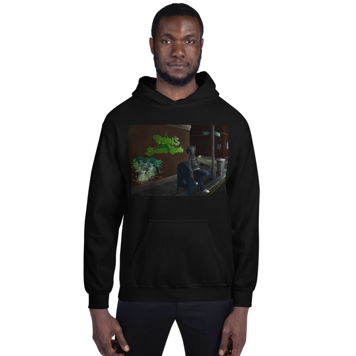 Papi Unisex Hoodie Front and Back Print