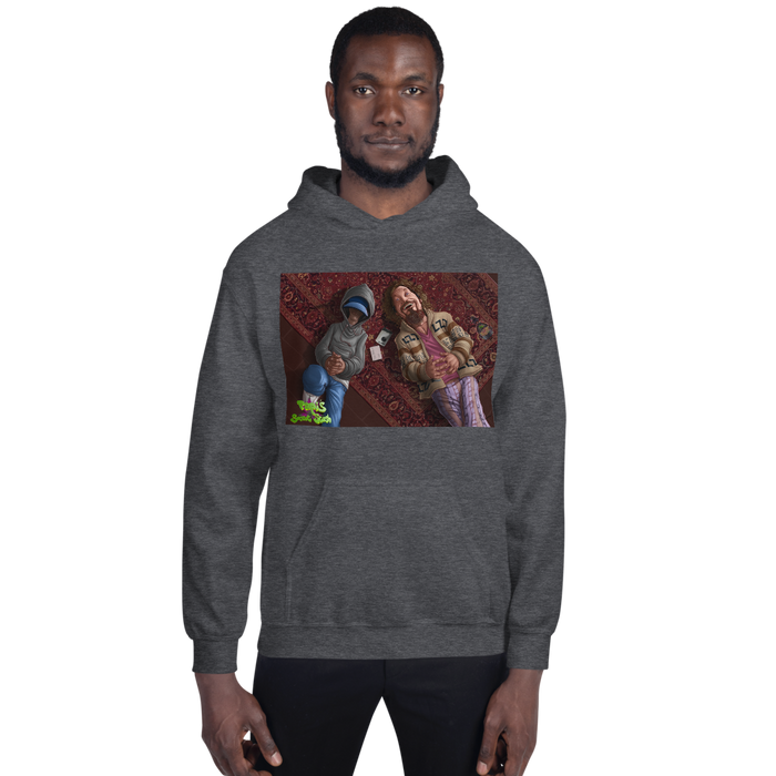 Perfect Rug, Perfect Bud Unisex Hoodie Front and Back Print