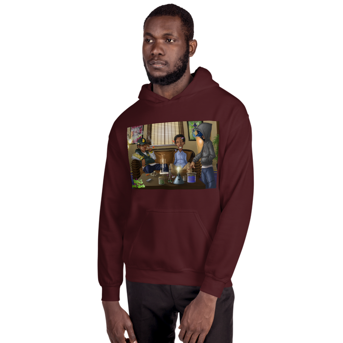 Super High School Unisex Hoodie Front Print