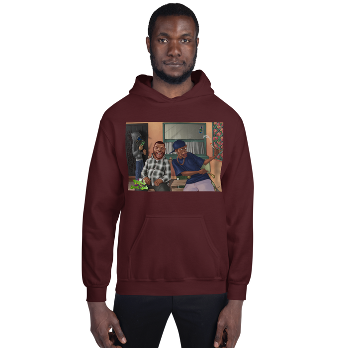 It's Friday Unisex Hoodie Front and Back Print