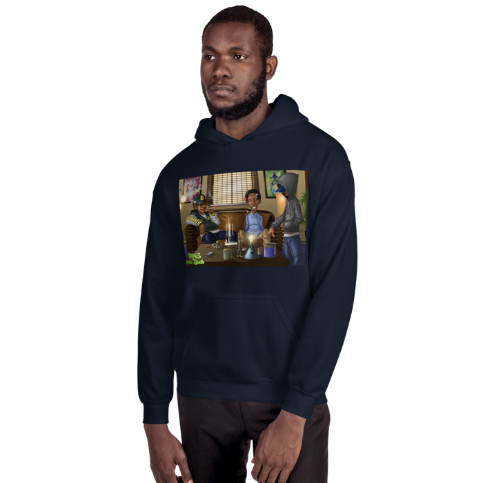 Super High School Unisex Hoodie Front Print