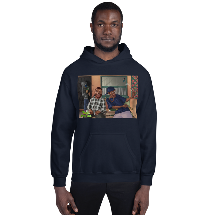 It's Friday Unisex Hoodie Front and Back Print