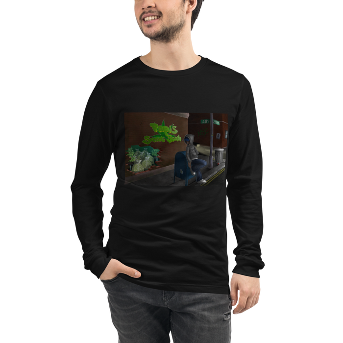 Papi Unisex Long Sleeve Tee Front Print