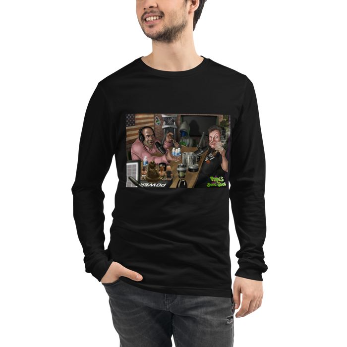 Go to Mars Unisex Long Sleeve Tee Front Print