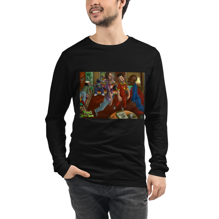 Fully Baked Unisex Long Sleeve Tee Front Print