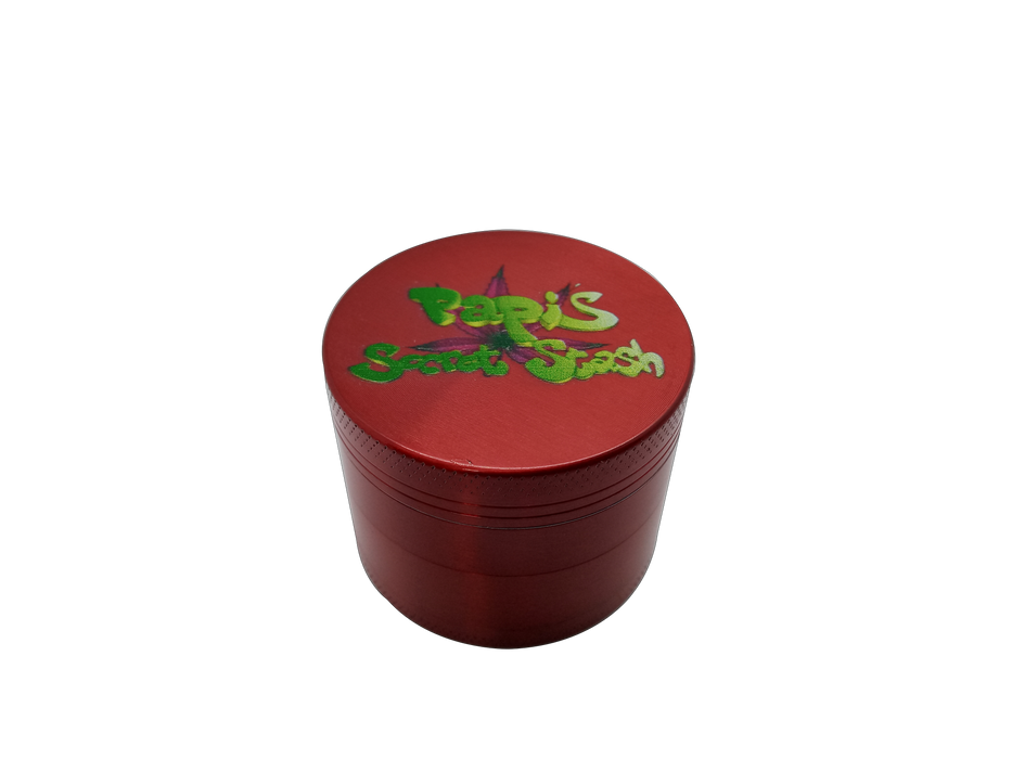 Red 50mm Herb Grinder