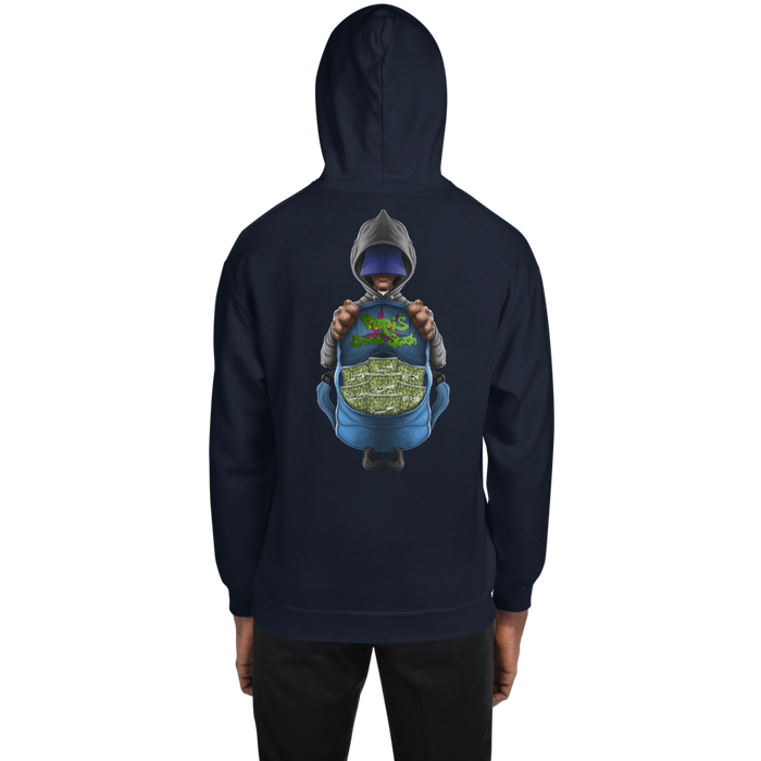 Super High School Unisex Hoodie Front and Back Print